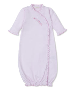 Premier Fall Swag Pink Hand Smocked Sack Gown