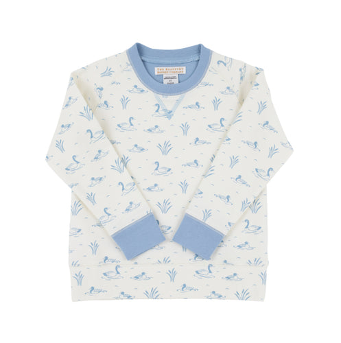 Cassidy Comfy Crewneck - Boys Quack Quack Honk