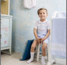 Boys Wave Smocked Bobby Suit