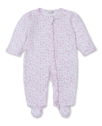 Royal Details Zipper Footie