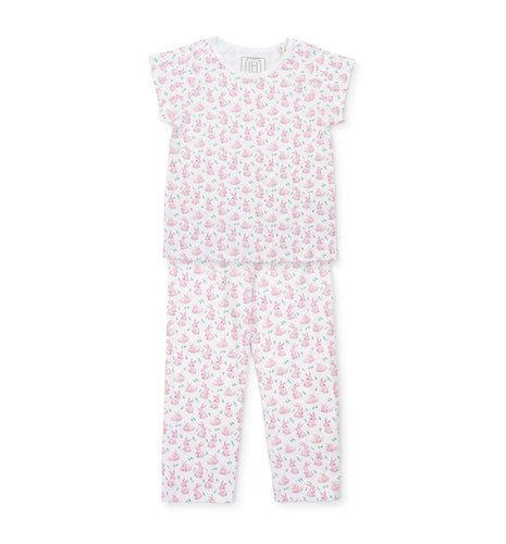 Molly Pajama Set Pink Bunny Hop