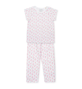 Molly Pajama Set Pink Bunny Hop