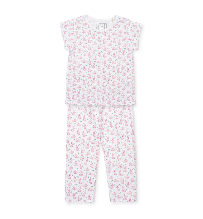 Molly Pajama Set Pink Bunny Hop