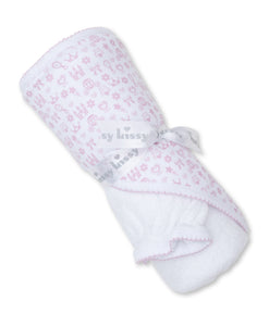 Royal Details Hooded Towel w/ Mitt Set