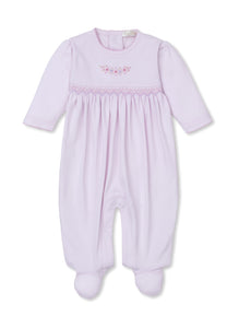 Premier Fall Swag Pink Hand Emb. Footie