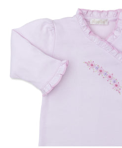 Premier Fall Swag Pink Hand Smocked Sack Gown