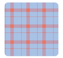 Red and Blue Plaid Flannel Pearl Snap Long Sleeve Shirt