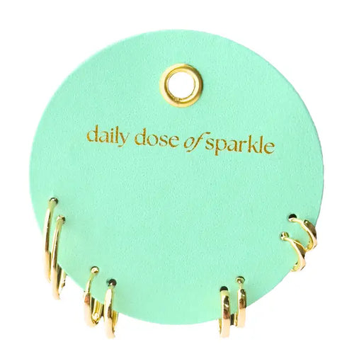 Gold Filled Hoop Set