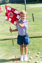 Independence Day Stripe Short Sleeve Pro Performance Polo