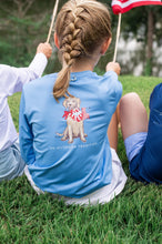 Marina Blue Dog LS Pro Performance Tshirt