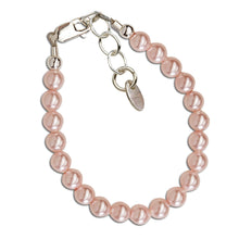 Sterling Silver Pink Pearl Baby Girl & Children's Bracelet