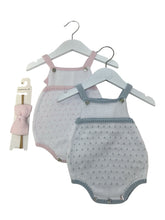 Dot Sunsuit Light Blue