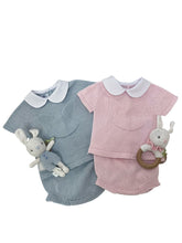 Pink Bunny Diaper Set