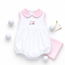 Little Golfer Pink Collared Bubble