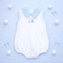 Little Golfer Light Blue Collared Bubble