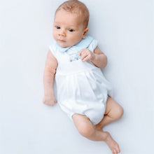 Little Golfer Light Blue Collared Bubble