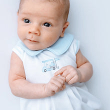 Little Golfer Light Blue Collared Bubble