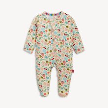 Honey Blossom Magnetic Footie with Ruffle