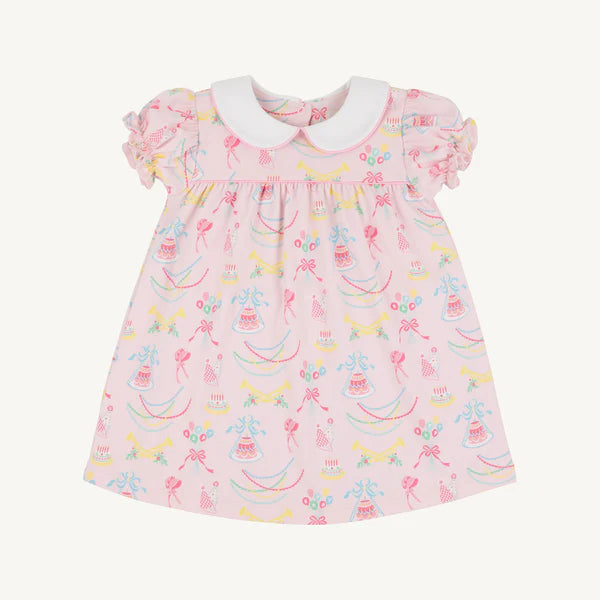 Holly Day Dress Golden Birthday with Worth Avenue White and Pier Party Pink