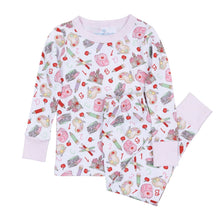 School Day Sweetness Long Pajamas - Pink