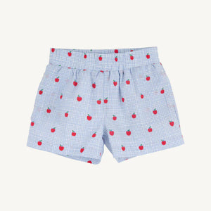 Sheffield Shorts Apple of My Eye with Wood Boat Blue Stork