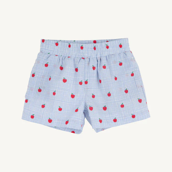 Sheffield Shorts Apple of My Eye with Wood Boat Blue Stork