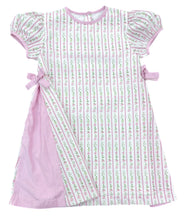 Cece Dress, Pink Floral Cord