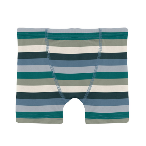Snowy Stripe Boy’s Boxer Brief