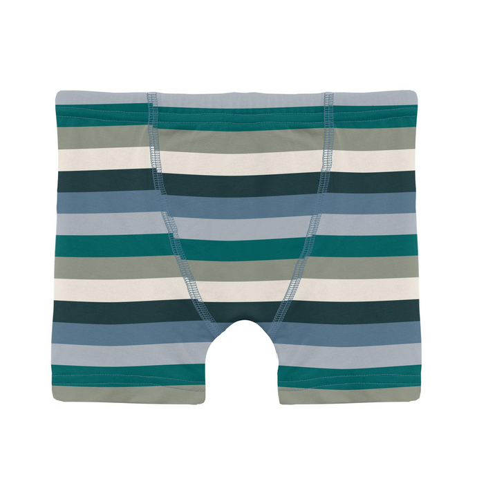 Snowy Stripe Boy’s Boxer Brief