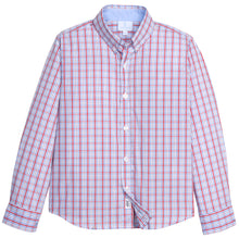 Patriotic Plaid Button Down Shirt