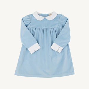 Patsy’s Dinner Party Dress, Barrington Blue Velveteen