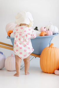 Long Sleeve Penny's Play Bubble Vintage Prep Pumpkin Pails (Sandpearl Pink) with Sandpearl Pink