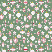 Kathryn Pajama Short Set Retro Ornaments