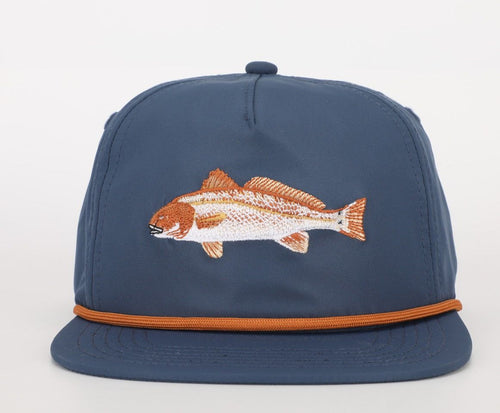 Red Fish Rope Hat