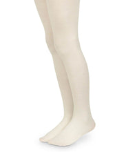 1445 Jefferies Socks Smooth Microfiber Tights 1 Pair - Ivory