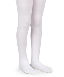 1445 Jefferies Socks Smooth Microfiber Tights 1 Pair - White