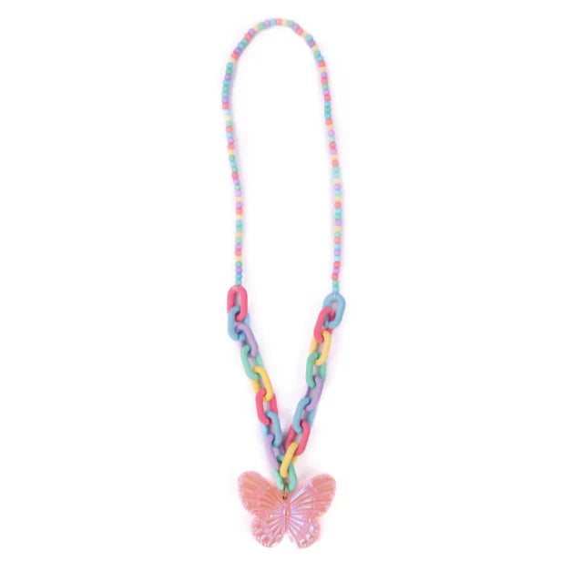 Kaleidoscope Butterfly Necklace