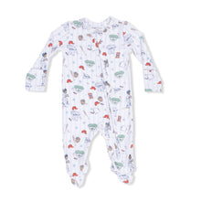 Home Run Baseball 2 Way Zipper Footie