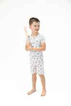 Home Run Baseball Loungewear Short Set
