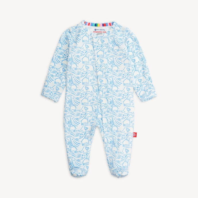 Herds of a Feather Blue modal magnetic parent favorite footie
