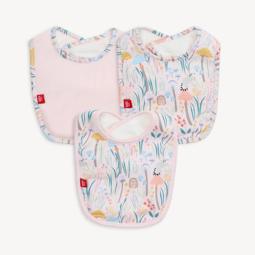 Shrooms & Bloom Modal Magnetic Bib 3-Pack