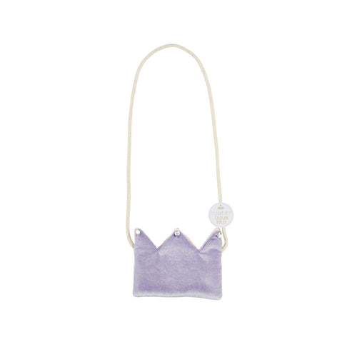 Purple Light Up Crown Purse