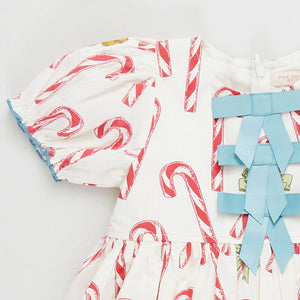 Baby Girls Hermione Bubble - Candy Cane Lane