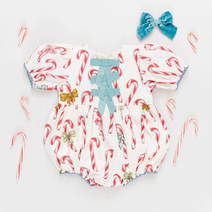 Baby Girls Hermione Bubble - Candy Cane Lane