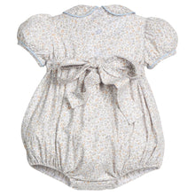 Smocked Peter Pan Bubble - Winthrop Floral