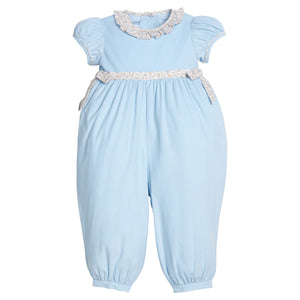 Caroline Bow Romper - Winthrop Floral
