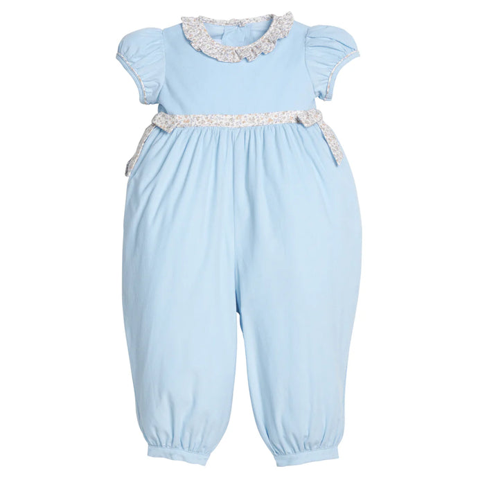 Caroline Bow Romper - Winthrop Floral