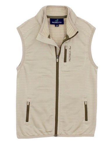 Boys Fairhope Vest Khaki