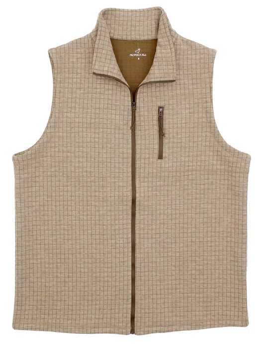Boys Delta Vest White Oak