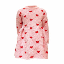 Pink Sweetheart Sweater Dress